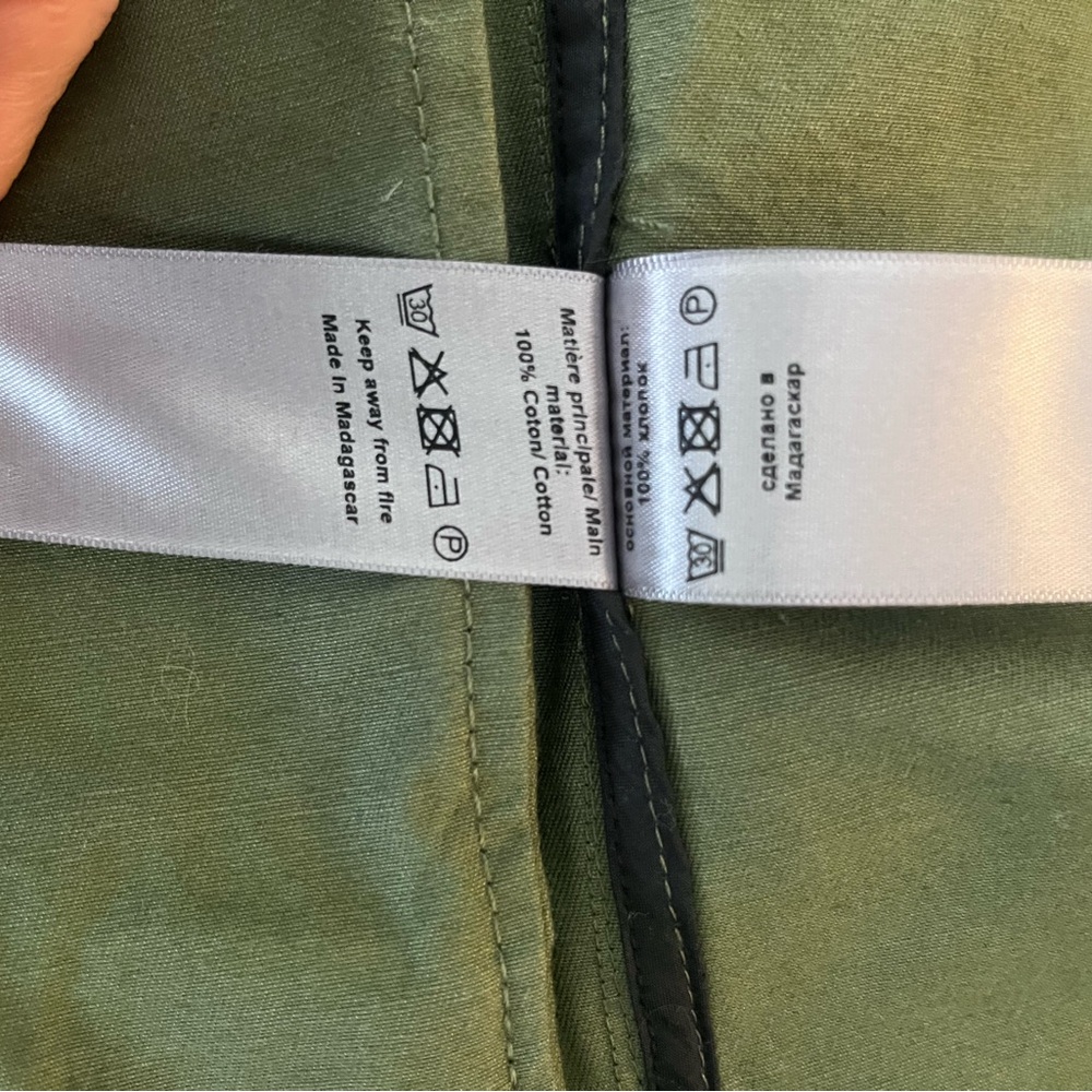 Zadig & Voltaire Olive Green Utility Jacket - Picture 11 of 14